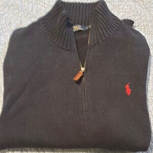 Polo by Ralph Lauren Men's dark blue Sweater